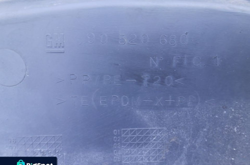 OPEL ASTRA G II podszybie 90520680 oryginał EUROPA POSIADAM 3 SZTUKI