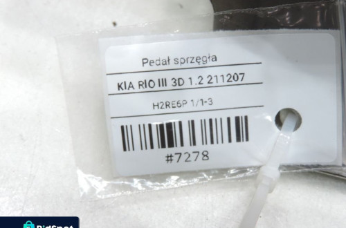 PEDAŁ SPRZĘGŁA KIA RIO III 1.2 16V