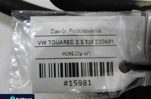 ZAWÓR PODCIŚNIENIA VW TOUAREG I 2.5 TDI 1J0906627A