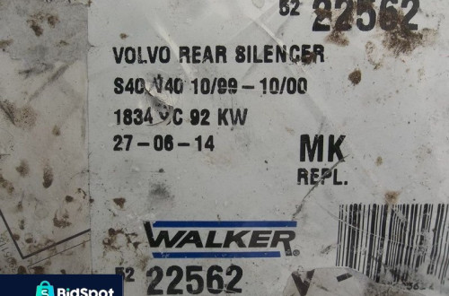 Volvo V40 S40 1,8 1,9 tłumik nowy WALKER