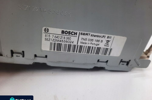 RADIO RADIOODTWARZACZ CD SEAT ALHAMBRA 7N II 10-15 7N5035186B