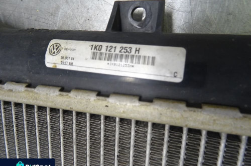 VW TOURAN I 03-05 1.9TDI LA7W CHŁODNICA WODY 1K0121253H