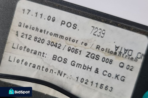 PROWADNICA ROLETY PRAWY TYŁ MERCEDES W212 KOMBI