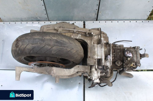 Sym Maxsym 400I silnik koło tył tylne felga 14" tarcza hamulcowa