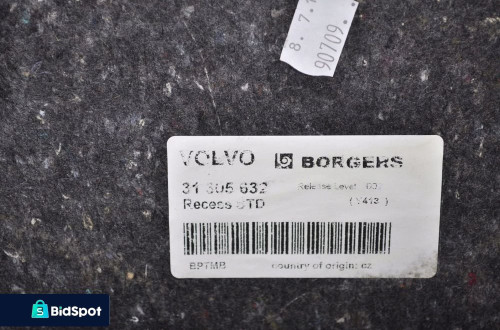 VOLVO XC60 I PODŁOGA WYKŁADZINA BAGAŻNIKA 31305632