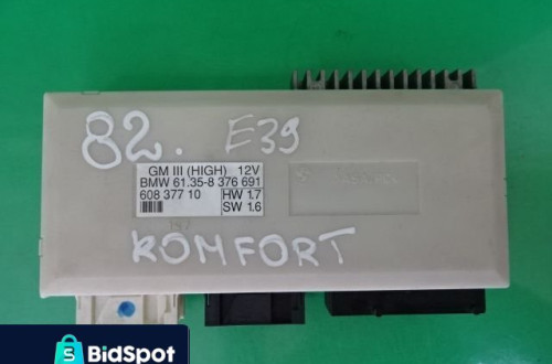 MODUŁ STEROWNIK KOMFORTU BMW E39 60837710 NR82