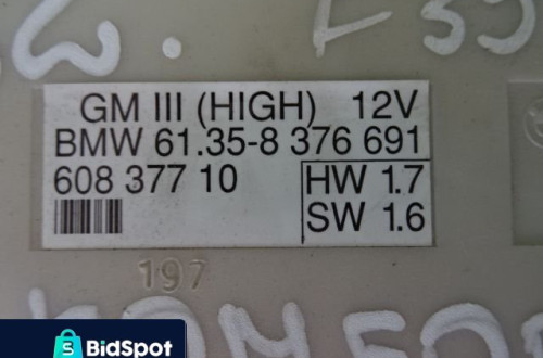 MODUŁ STEROWNIK KOMFORTU BMW E39 60837710 NR82
