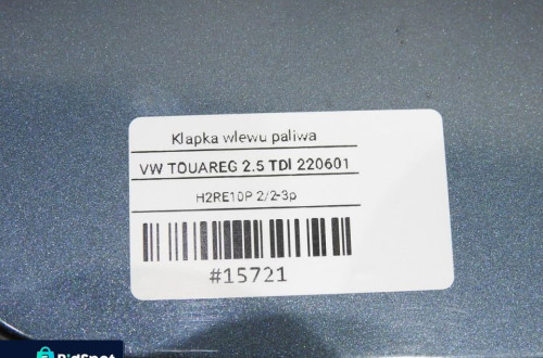 KLAPKA WLEWU PALIWA LD7U VW TOUAREG I 7L6809905B