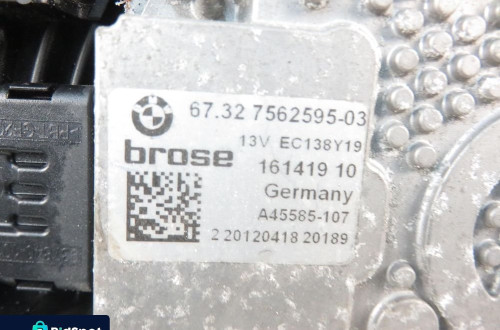 WENTYLATOR CHŁODNICY BMW X3 F25 xDrive 35 i 7601676 7560877