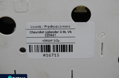 LICZNIK CHEVROLET UPLANDER 3.9 V6 812845576