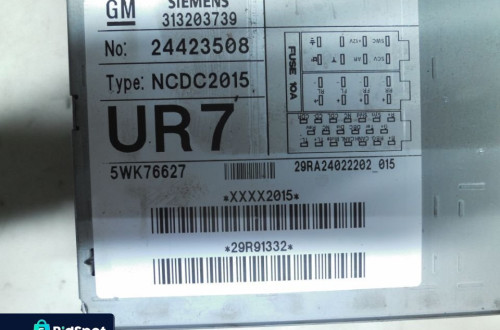 RADIO NAVI NAWIGACJA NCDC 2015 VECTRA C SIGNUM 02- OPEL CORSA C