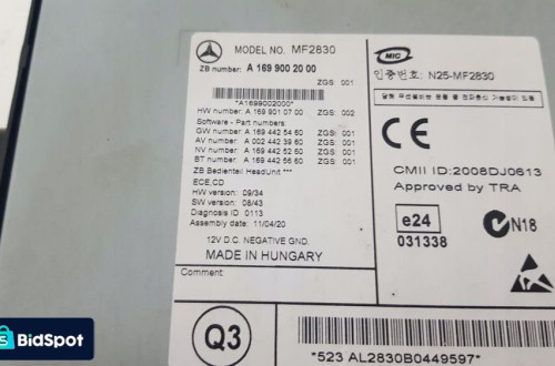 RADIO CD MERCEDES VITO SPRINTER A1699002000