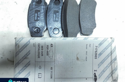 FIAT Ducato Jumper 09-01-->06-06 klocki hamulcowe tył 71752985 KOMPLET 4 SZTUKI POSIADAM 3 KOMPLETY