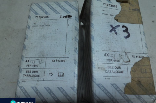 FIAT Ducato Jumper 09-01-->06-06 klocki hamulcowe tył 71752985 KOMPLET 4 SZTUKI POSIADAM 3 KOMPLETY