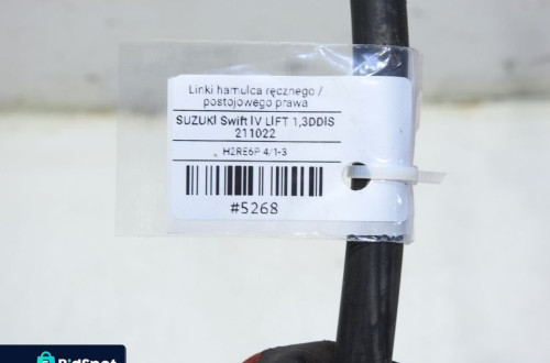 LINKA HAMULCA RĘCZNEGO PRAWA SUZUKI SWIFT IV LIFT