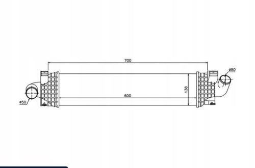 FORD C-MAX 2007 - 10 INTERCOOLER 1