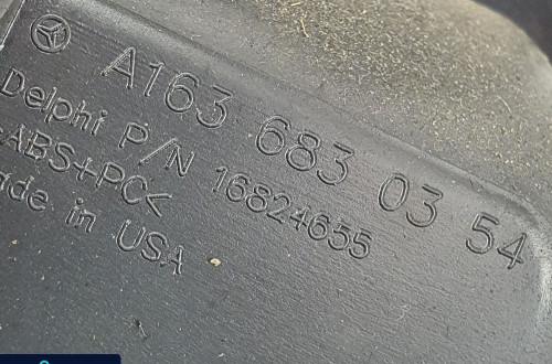 TUNEL ŚRODKOWY MERCEDES ML W163 A1636830354