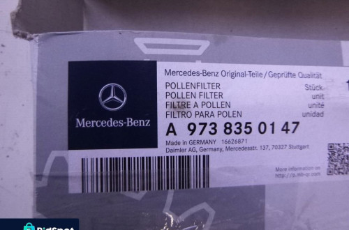 MERCEDES ATEGO FILTR KABINOWY PYŁKOWY ORYGINAŁ