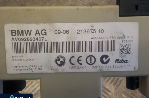 BMW SERIA 3 E90 WZMACNIACZ ANTENY 21367510