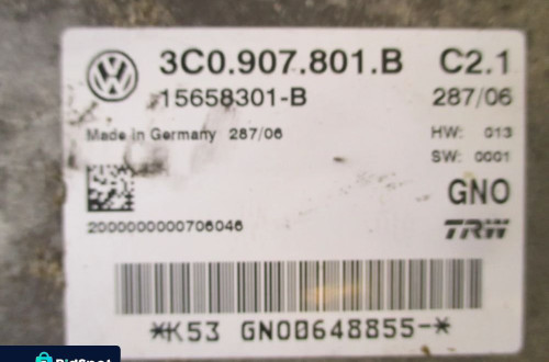 Sterownik hamulce ręcznego PASSAT B6 3C0907801B 15658301B