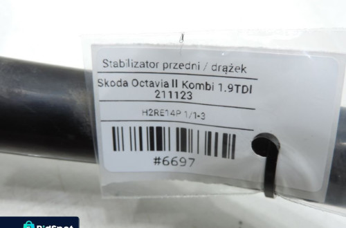 STABILIZATOR PRZÓD OCTAVIA II 1.9 TDI