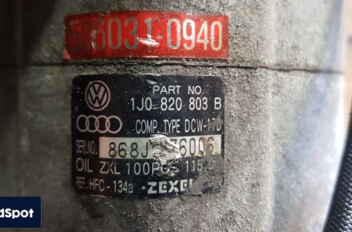 AUDI SEAT SKODA VW SPRĘŻARKA KOMPRESOR KLIMATYZACJI 1J0820803B