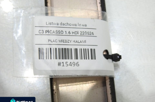 LISTWA DACHOWA DACHU LEWA CITROEN C3 PICASSO