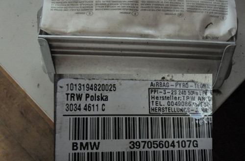 BMW X3 PODUSZKA PASAŻERA AIRBAG