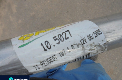 Peugeot 107 citroen C1 tłumik nowy 1,0