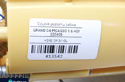 POMPA PALIWA PALIWOWA C4 GRAND PICASSO 2.0 HDI