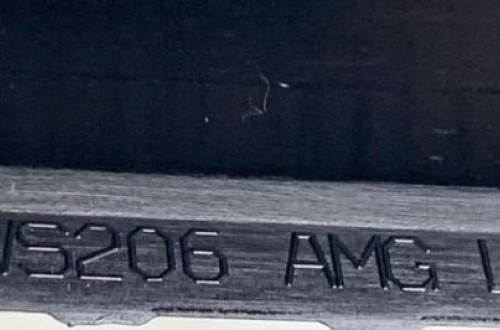 MERCEDES 206 AMG LINE KRATKA ZDERZAKA LEWA