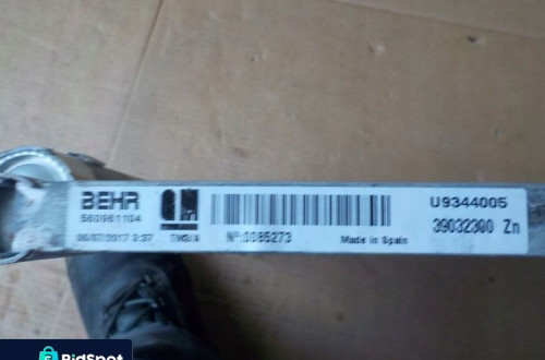 opel meriva b chlodnica nowa oryginal
