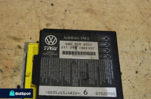 MODUŁ SENSOR AIR BAG PODUSZEK 6Q0909605S VW POLO IV 9N SKODA