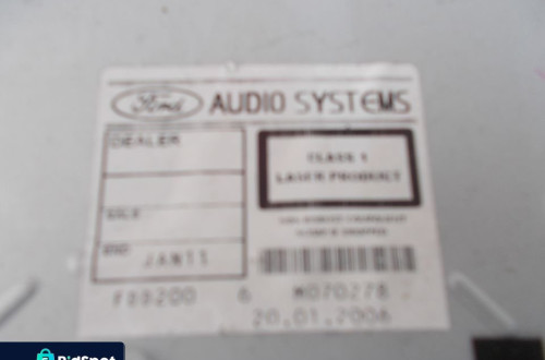 RADIO CD 6000 MONDEO MK3 F-VAT