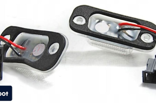 Lampki t rejestracyjnej VW Golf 3 III Polo Classic