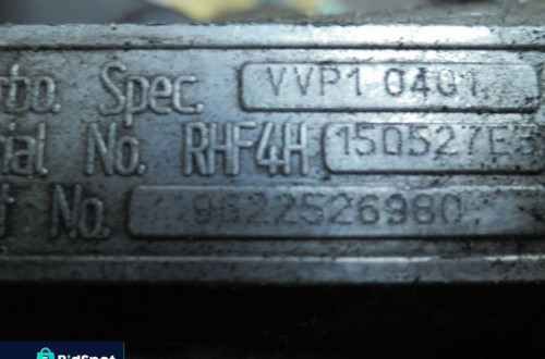 PEUGEOT 2.0 HDI TURBOSPRĘŻARKA 9622526980