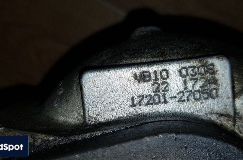 TOYOTA COROLLA E12 2.0 D4D TURBOSPRĘŻARKA 17201-27050