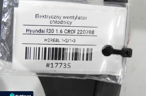 WENTYLATOR CHŁODNICY HYUNDAI i30 I 1.6 CRDI