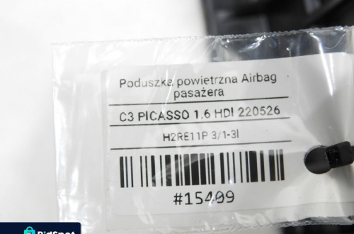 PODUSZKA AIRBAG PASAŻERA CITROEN C3 PICASSO