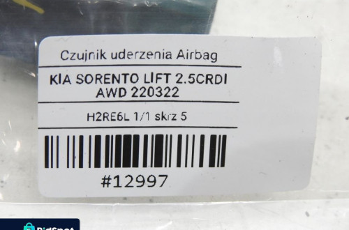 SENSOR UDERZENIOWY PRZÓD KIA SORENTO I