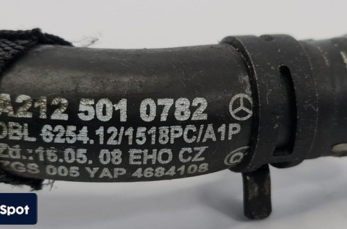 WĄŻ RURA WODY MERCEDES W212 2.2 CDI A2125010782