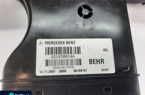 MERCEDES S W221 KANAŁ TUNEL POWIETRZA LEWY