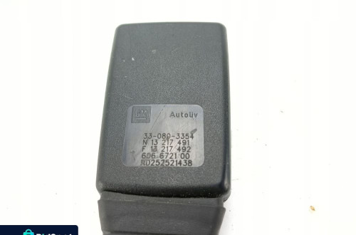 NAPINACZ ZAPINKA PASA PRAWY PRZÓD OPEL ZAFIRA B ASTRA H 13217491 EU