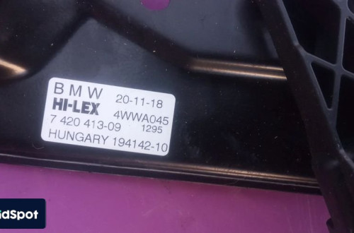 bmw x2 f39 podnosnik mechanizm podnoszenia szyby lewy tyl tylni tylny 7420413