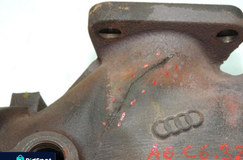 KOLEKTOR WYDECHOWY PRAWY AUDI A6 C6 3.2 FSI