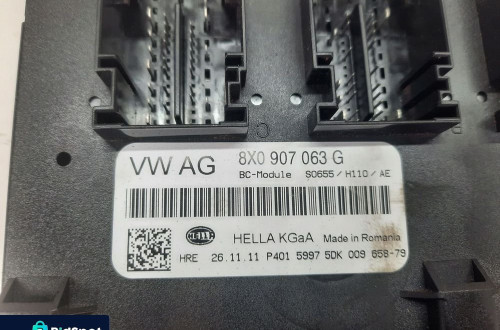 MODUŁ STEROWNIK KOMFORTU AUDI A1 8X Q3 8X0907063G