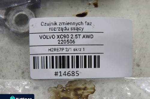 CZUJNIK FAZ ROZRZĄDU SSĄCY VOLVO XC90 I 2.5 T