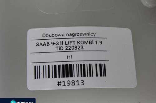 NAGRZEWNICA OBUDOWA SAAB 9-3 II 1.9 TID 12775548