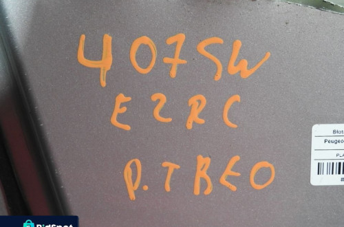 ĆWIARTKA BŁOTNIK PRAWY TYŁ EZRC PEUGEOT 407 SW