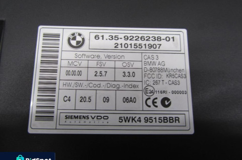 bmw 3 e-90/91 moduł sterownik komfortu 5WK49515BBR